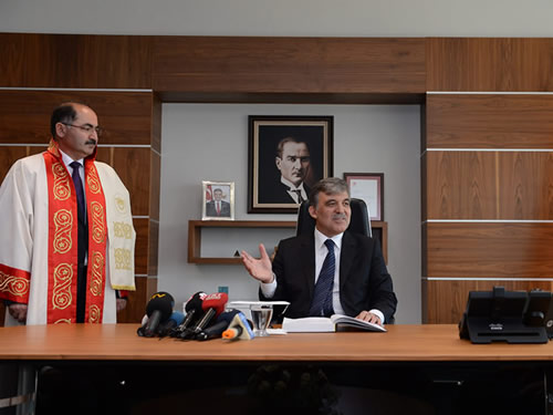 Cumhurbaşkanı Gül, Namık Kemal Üniversitesi'nde